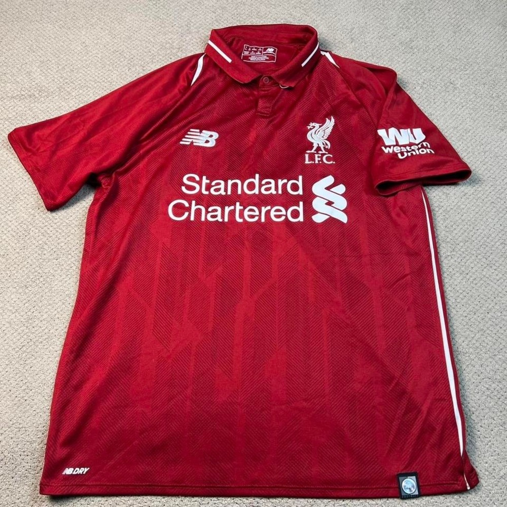 2018-19 Liverpool‎ New Balance Home Shirt Size small